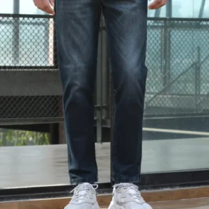 Men's Premium Deep Indigo Slim Fit Denim Jeans